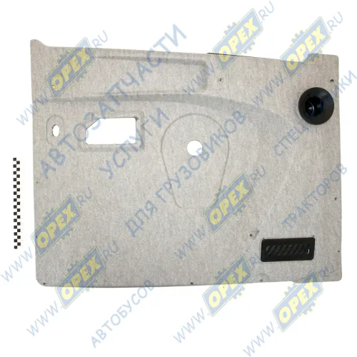 6430-6102007 Обивка двери кабины МАЗ-6430; левая (под механический стеклоподъёмник) ОЗАА1