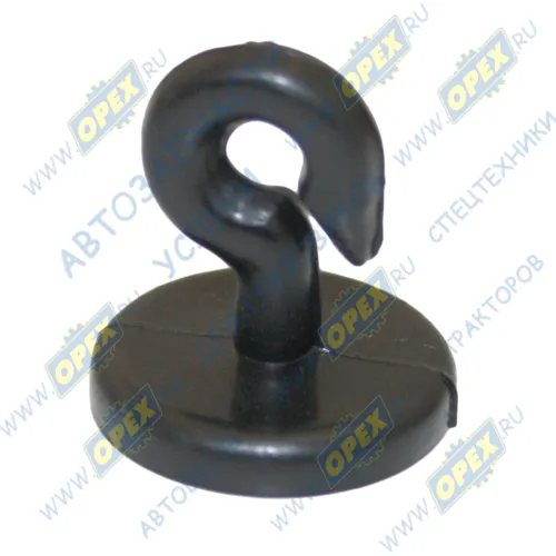 5336-8205316 Держатель ПВХ ф17 L=20 задней шторы (крючек) ОЗАА