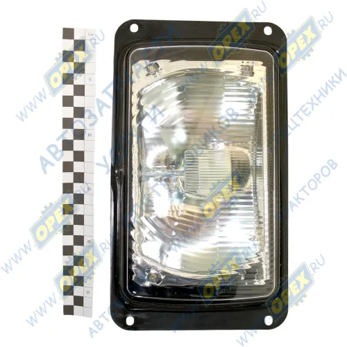 8702.3711 Фара без ламп ГАЗ-3102,КАМАЗ,МАЗ,УАЗ-3160; рифленое стекло на клею, электрокорректор ОСВАР2