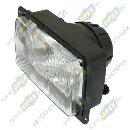 8702.3711 Фара без ламп ГАЗ-3102,КАМАЗ,МАЗ,УАЗ-3160; рифленое стекло на клею, электрокорректор ОСВАР1