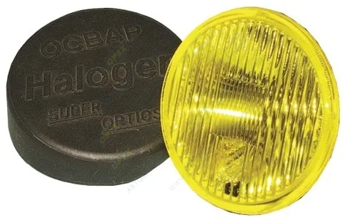 2101.3743-06 Фара противотум круглая ф150 12v лампа Н3, желтая; стекло с защитной ОСВАР