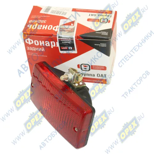 2462.3716 Фонарь задний противотуманный красный (разъем штырьевой) 24в ОСВАР