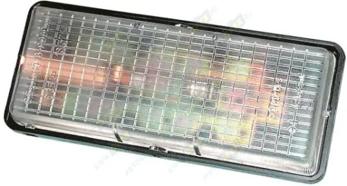 16.3714-01 Плафон освещения багажных отсеков 100х90х50 белый, 2-х контур. (на схеме Е10.1-Е10.6) ОСВАР