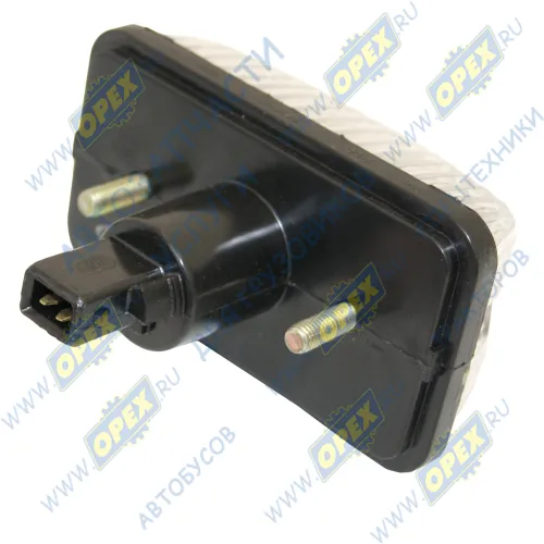 5302.3726 Указатель поворота боковой Валдай(110х60х95) белое стекло,желтая лампа ОСВАР1