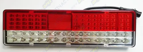 8512.3716-21 Фонарь задний КАМАЗ,МАЗ правый светодиодный с проводом (задний ход снизу); LED светодиодный (с проводом, байонет.разъем Tyco Electronics) ОСВАР