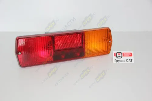 9802.3716-08 Фонарь задний КАМАЗ,ГАЗ,ЗИЛ правый 24в (2 болта); Н/О с катафотом ОСВАР