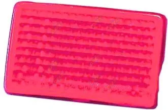 21.3731 Световозвращатель (катафот) прямоугольный красный 80х50 дверной ВАЗ 2108, ГАЗ-31029 ОСВАР