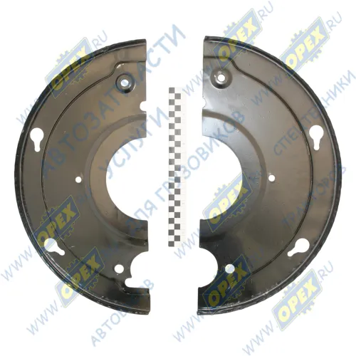 9758-3502150-10/51-10 Щит МАЗ тормоза полуприцепа правый/левый (комплект 2 шт.) Острогожск1