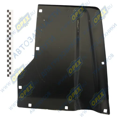 5320-8403277 Щиток (металл) L=410х350 грязевой подножки левый; (голый) Острогожск