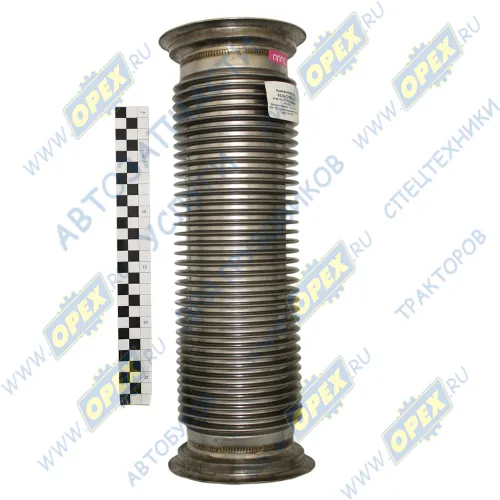 K652032K Рукав глушителя (металлорукав) ф80 L=360мм, КАМАЗ-6520 (под хомут-хомут); нержавейка ППГС