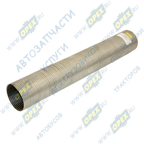 4370-1203024-Н Рукав глушителя (металлорукав) ф80 L=510 МАЗ-4370; (нержавейка) без фланцев S35080 P070230/5 ППГС