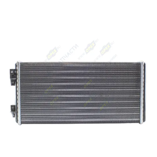 ЛР5440-8101060-69 Радиатор отопителя МАЗ-5440,6430 (ЕВРО-3) (алюм) 410х195х50;2отв.ф14 под переходник ПРАМО