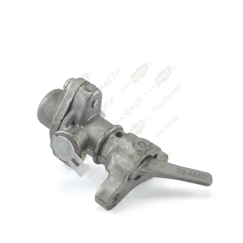 5320-2511060 Кран 46х32 Рнаруж=М10х1,25/10х1,25 креп 2отв.ф6 с флажком блокировки МОДа ПРАМО1