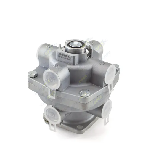 100-3514010-01 Кран тормозной 2-х секционный без рычага МАЗ,КамАЗ,ЗИЛ,УРАЛ ПРАМО