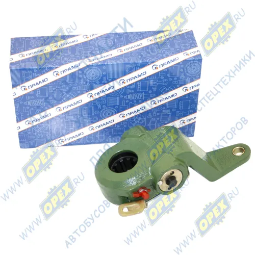 79261 Рычаг тормозной (трещетка) (авт.) задний левый; (ф38 мм; шлицы-10); 165 мм (-60мм); КамАЗ 5360/5460/6460/6520/6522, НЕФАЗ 5297 ПРАМО