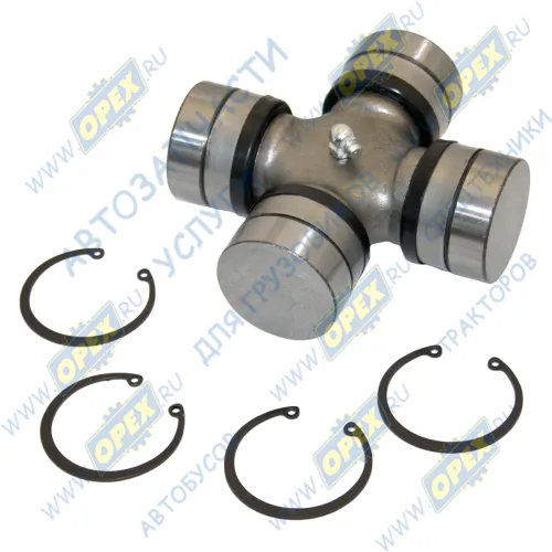 53205-2201025 Крестовина карданного вала 50х135 (малая) H=135 h=123 D=50 d=33,635 КамАЗ-Евро, МАЗ; в сборе ПРАМО