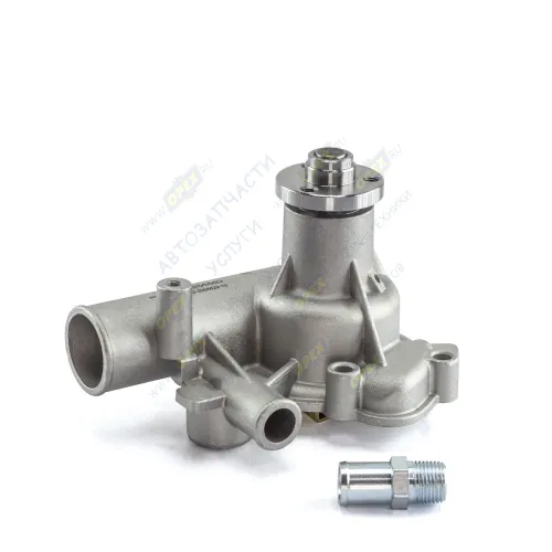 4062-3906629-10-P Насос водяной ф30 с прокладкой ГАЗ (дв.ЗМЗ-4062,4052,4092, УАЗ дв.ЗМЗ-409) с ГУР ПРАМО