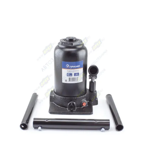 TF0602 Домкрат гидравлический г/п 6 тонн; двухштоковый 215-485 мм ПРАМО