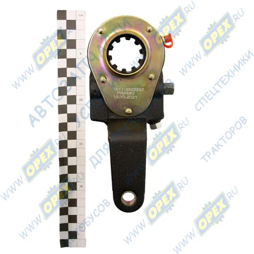 5511-3502237 Рычаг (трещетка) тормоза регулировочный КАМАЗ-Евро задний левый механ. ПРАМО2