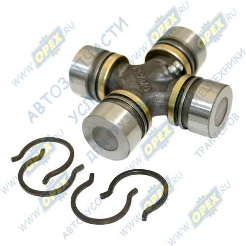 69-2201025 Крестовина карданного вала HOWO 30х88; с стоп.кольцами (фиксация снизу) ПРАМО2