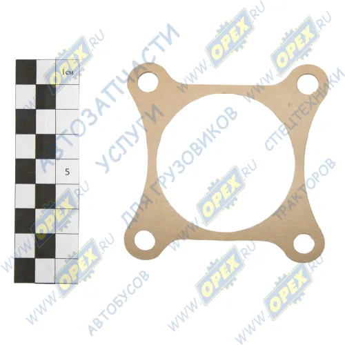 4310-3124113 Прокладка С/Ф; 80х80; фвнутр=55; 4отв.ф8, с ушами, корпуса крана запора возд. ПРОЛЕТАРИЙ
