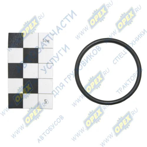 040-045-30 Кольцо (РТИ) круг.сеч. 040-045-30 ГОСТ-9833-73; уплотнительное крышки шкворня ГАЗон Некст,ГАЗ-33104,33106,Валдай ПРС