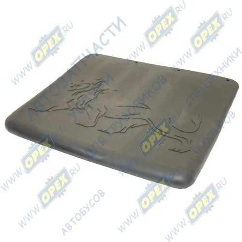 5320-8511084-01 Брызговик колеса переднего КамАЗ нижний задний большой; (570х500) (резино-полимер) ПТП