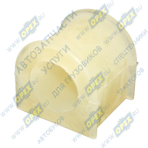 33104-2916040 Подушка штанги стабилизатора L=58х58 dвнутр=39 ГАЗ-33104,33106,Валдай,Газон Некст; полиуретан красный ПТП