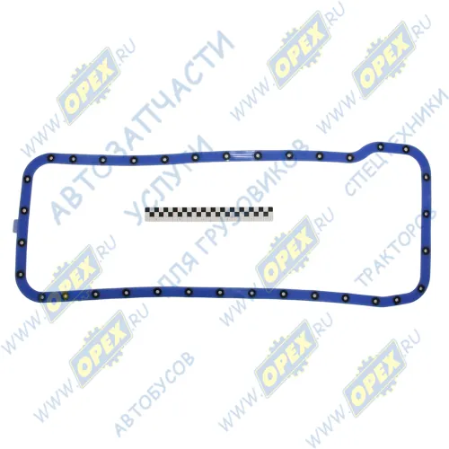 536.1009040 Прокладка поддона ЯМЗ-536; (силикон с пресс-шайбами) ПТП