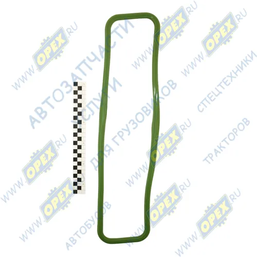 13-1007245 Прокладка прямоуг. 125х550 клапанной крышки ГАЗ-53,3307; (силикон) ПТП