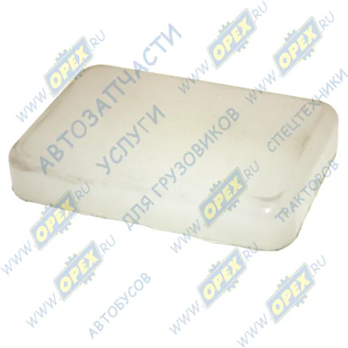 53-2902433 Упор рессоры (шоколадка) ГАЗ-3309,3307,53,3308,66; (полиуретан) ПТП