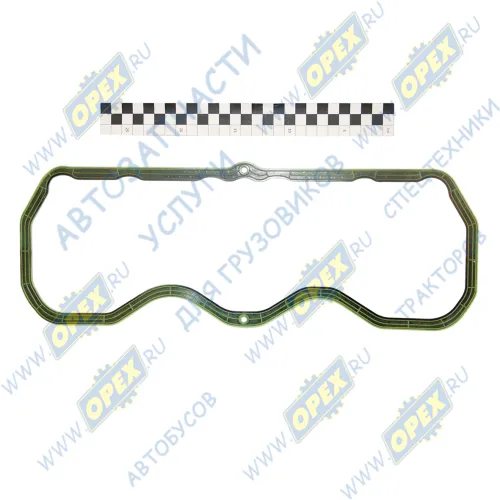 260-1003109 Прокладка С/Ф; 145х430 клапаной крышки верх.(колпака) МТЗ дв.ММЗ Д-260; с РА каркасом силикон ПТП