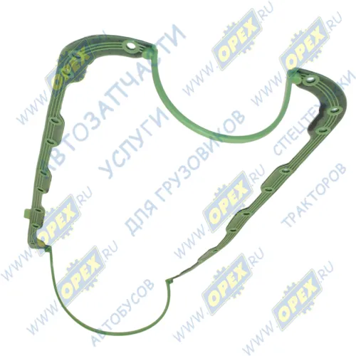 50-1401063/59/65 Прокладка С/Ф; L=660; 11отв.ф10/1отв.ф13, маслян.картера (поддона); (силикон) цельная с пресшайбами ПТП1