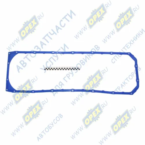 650-1009040 Прокладка С/Ф; 310х1010; 20отв.ф12, картера масляного (поддона) (ЯМЗ-650) RVI Kerax (2000-2020); (силикон) ПТП