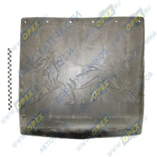 5336-8403276 Брызговик (РТИ) L=535х505 нижний на кабину; (термоэластопласт) ПТП1