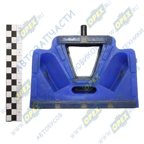 6422-1001034/35 Подушка двигателя МАЗ боковая (175х115х85); со штырем (синий силтикон) ПТП1
