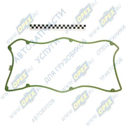 40624-1007245 Прокладка клапанной крышки ГАЗ,УАЗ (дв.ЗМЗ-40525,40524,40904) ЕВРО-3; СИЛИКОН ПТП
