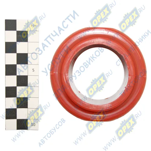6501-2916030 Втулка стабилизатора МАЗ заднего 54х88 L=72; (полиуретан красный) ПТП1