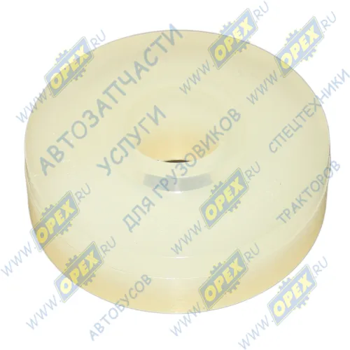 4310-1801028 Подушка подвески РК наружняя выпуклость,; ПОЛИУРЕТАН (ф23/ф30/ф66 h=23 h1=19) ПТП