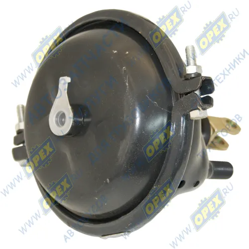 100-3519210-10 Камера тормозная тип 24 (шток 88 мм.) (кулачковый тормоз); угол уст.хомута 295-315 (с чехлом) РААЗ1