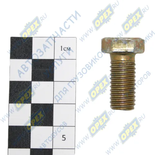 201538 Болт ГОСТ-7798 М12х25х1,75; Р=20 К=16/17 РААЗ