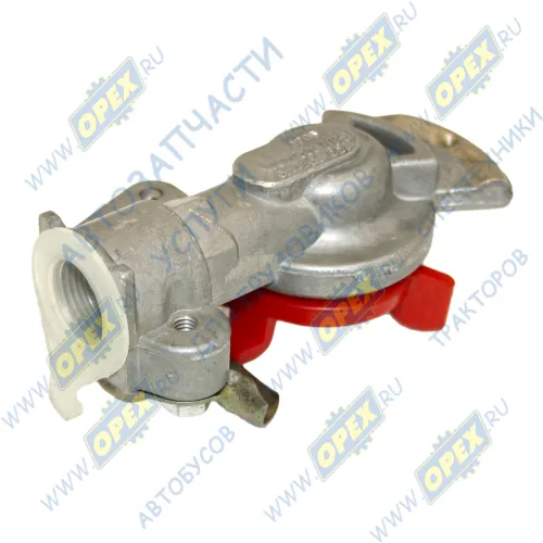 100-3521110 Головка соединительная M16х1.5 - красная; прицеп (без клапана) BPW (1970-2020), DAF LCV (1970-2020), KRONE (1970-2020), MAN LCV (1970-2020), NEOPLAN ( РААЗ1