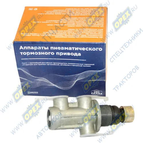 100-3537110 Кран пневматический КамАЗ,МАЗ,УРАЛ,ЗиЛ аварийного растормаживания MB Bus (1970-2022) РААЗ