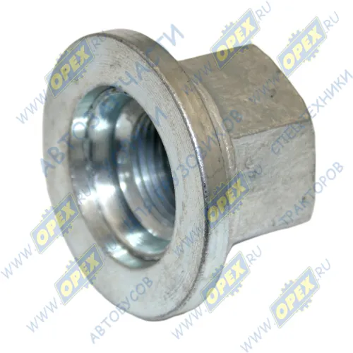 459-5651716 Гайка С/И М20х1,5 h=28 К=30 D=45;  МАЗ Зубренок-4370,ЗИЛ-4331(4331-3104054) РААЗ