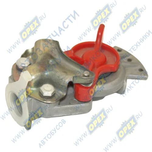 100-3521110 Головка соединительная M16х1.5 - красная; прицеп (без клапана) BPW (1970-2020), DAF LCV (1970-2020), KRONE (1970-2020), MAN LCV (1970-2020), NEOPLAN ( РААЗ