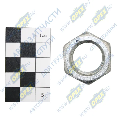 303243-П29 Гайка ГОСТ-6958 М22х1,5; h=24 К=32 стремянки задней рессоры ЗиЛ РААЗ1