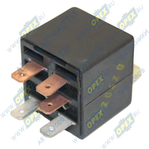 738.3747-20 Реле стартера КАМАЗ,УРАЛ 24В; 31х46, 5 клемм (1 двойной контакт, 3 одинарных) Рафэлгриг