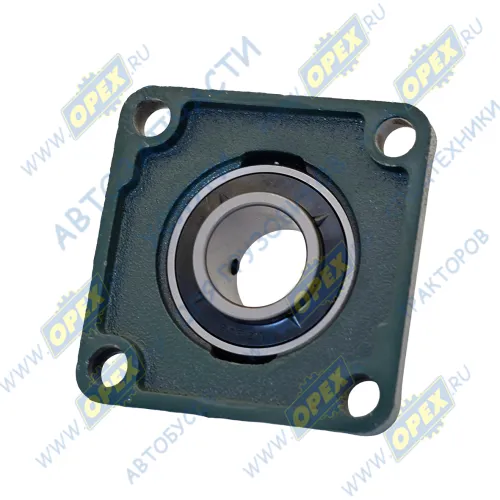 480208UCF Подшипник корпусной (подшипниковый узел) 130х130 4 отв. ф16 щетка пр-во Локнея РВЗ1