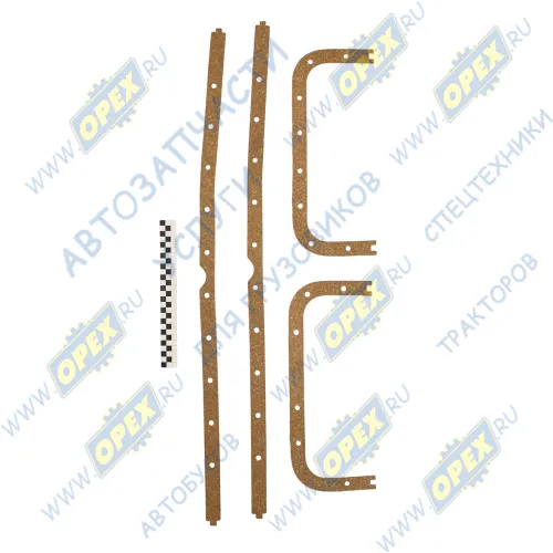 240-1009040 Прокладка С/Ф; 380х1160; 40отв.ф10, маслян.картера(поддона) К-701; (пробка) РД