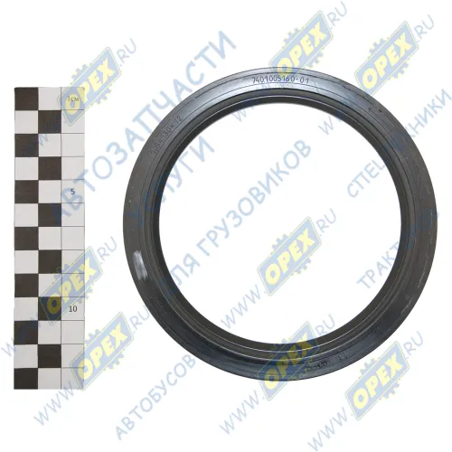 740-1005160-01 Сальник (манжета) 2.2-105х130х12 коленвала задний (левого вращения) двубортный MAN Lion's (1991-2021) Резинотехника1